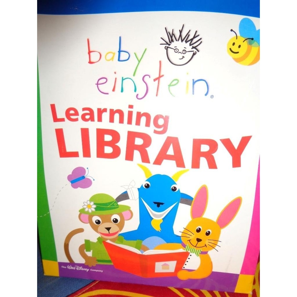 Baby Einstein Learning Library Book Set of 12 Art Nature Poetry Colors Shapes
